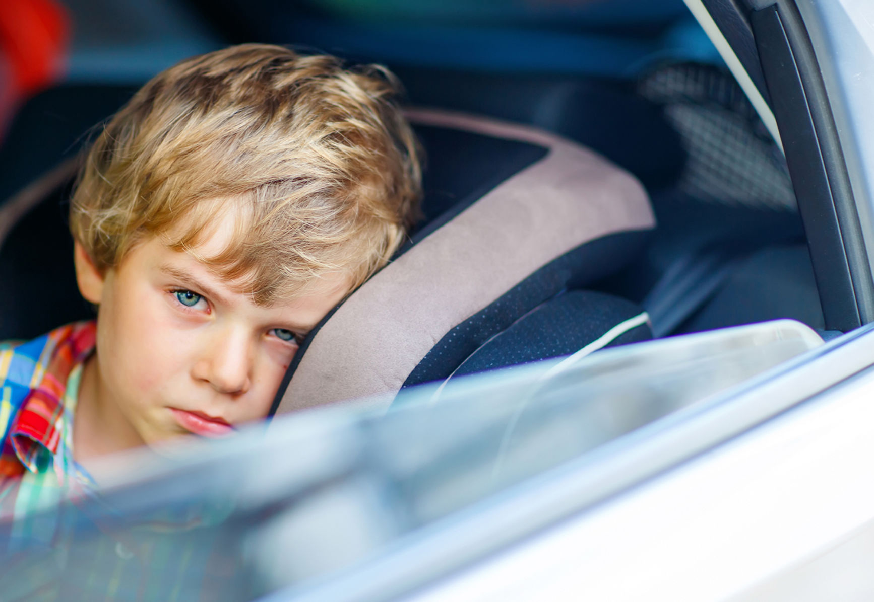 Never leave kids or pets in the car